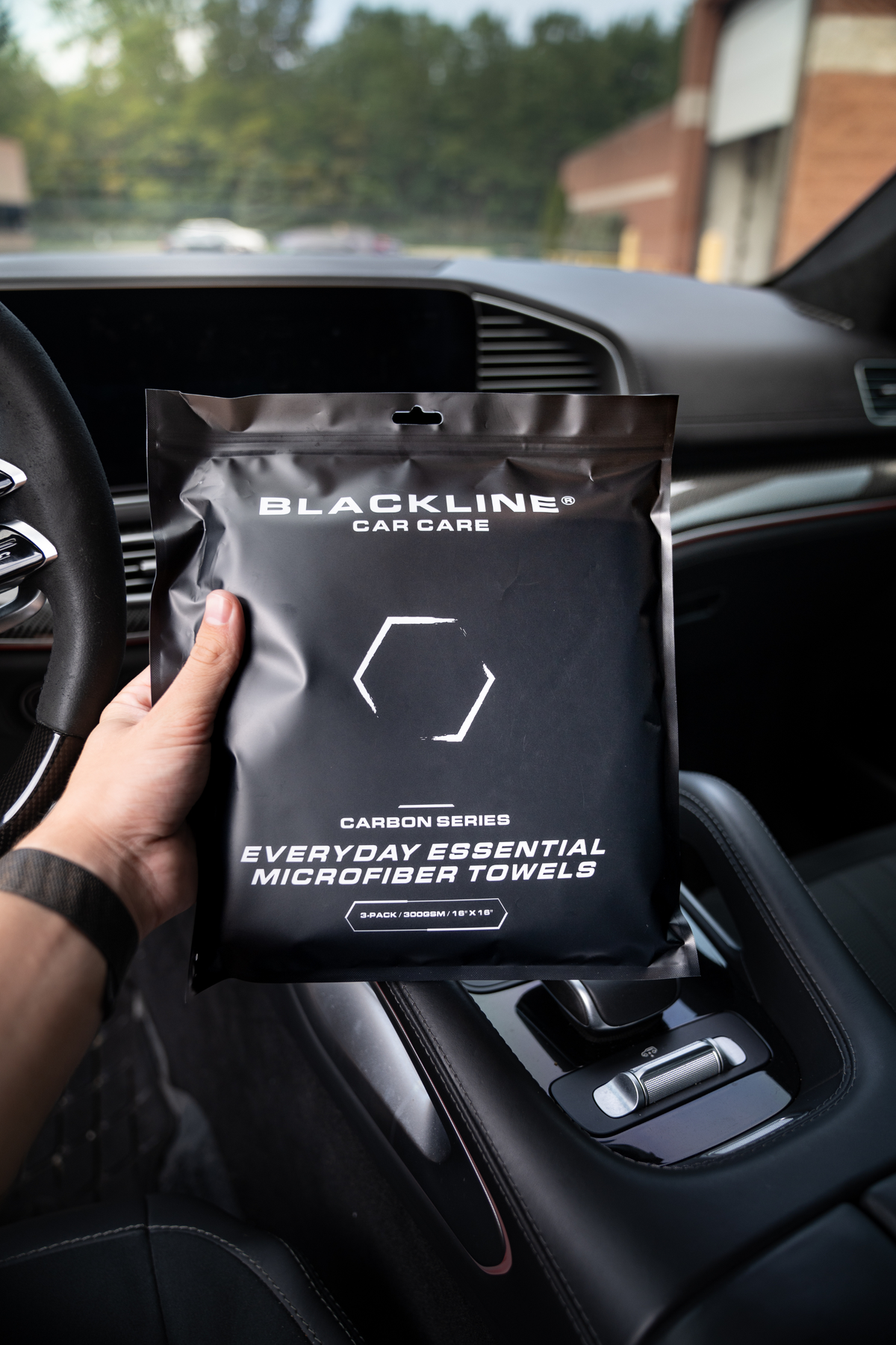 BLACKLINE SLIM TWISTED-LOOP DRYING TOWEL product image 8