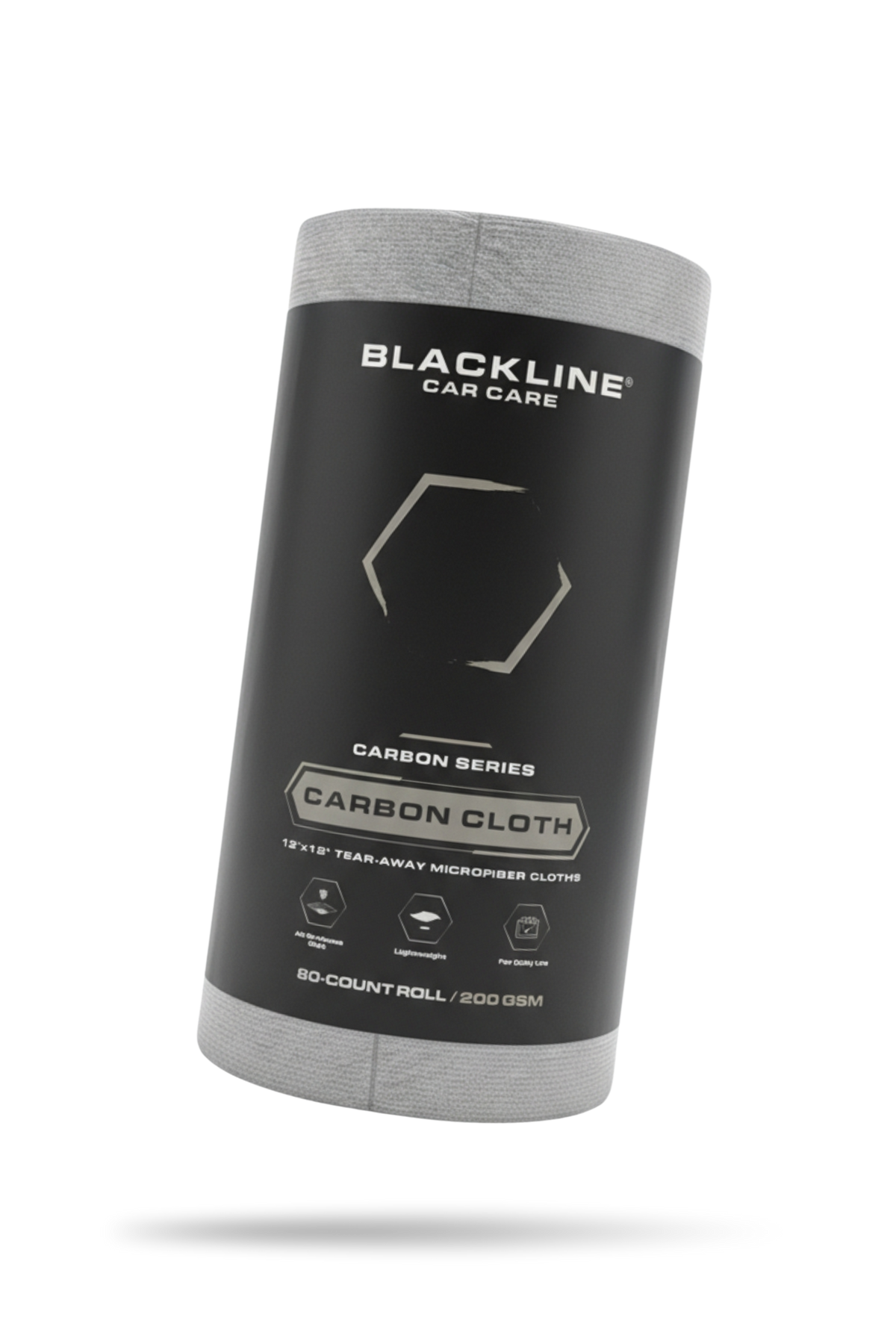 Blackline Carbon Cloth tear-away microfiber towel roll