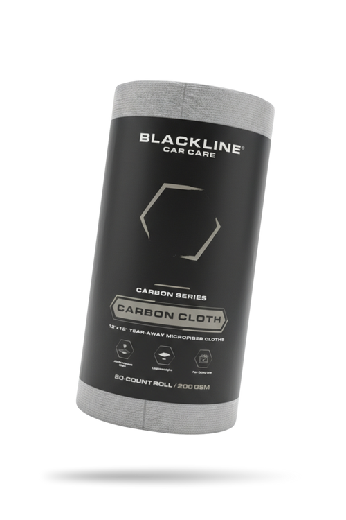 Blackline Carbon Cloth tear-away microfiber towel roll