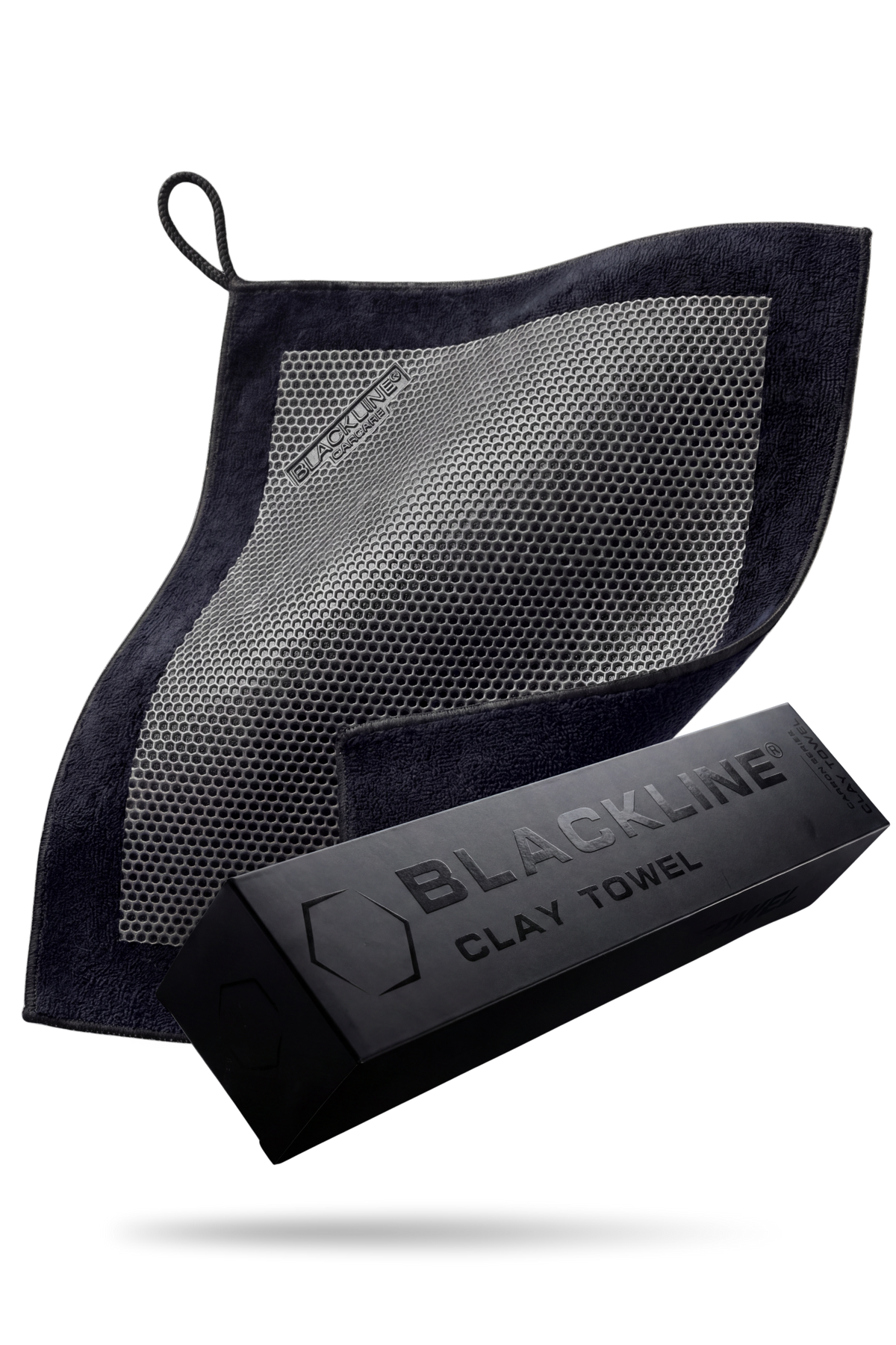 Blackline synthetic clay towel for car detailing