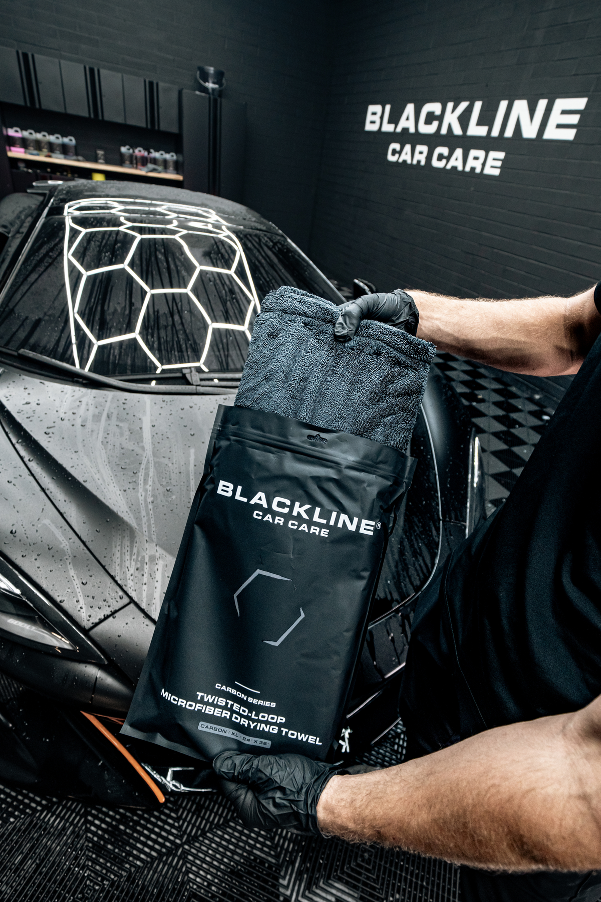 BLACKLINE TWISTED-LOOP DRYING TOWEL product image 2