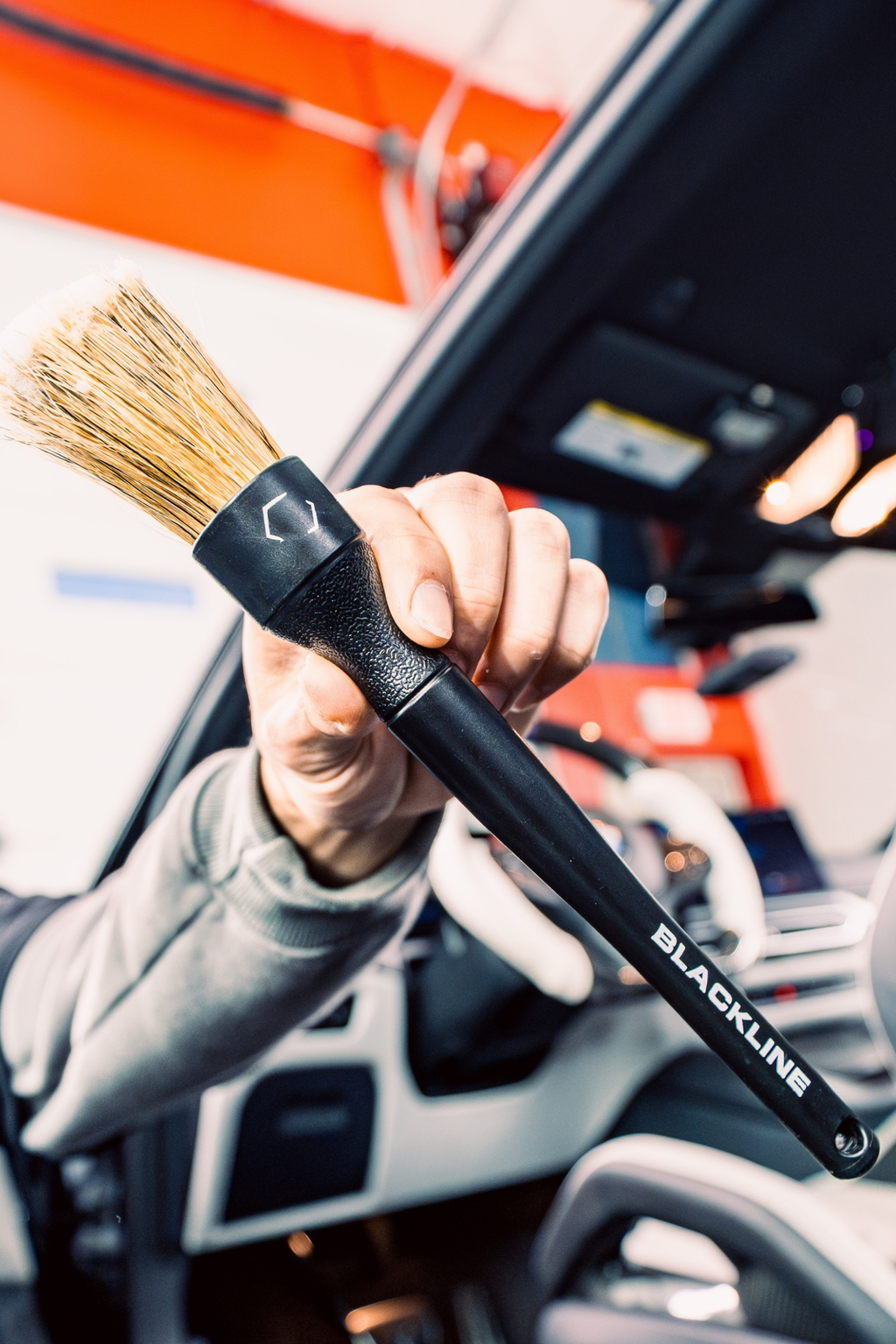 Blackline boar's hair detailing brush set product detail 2