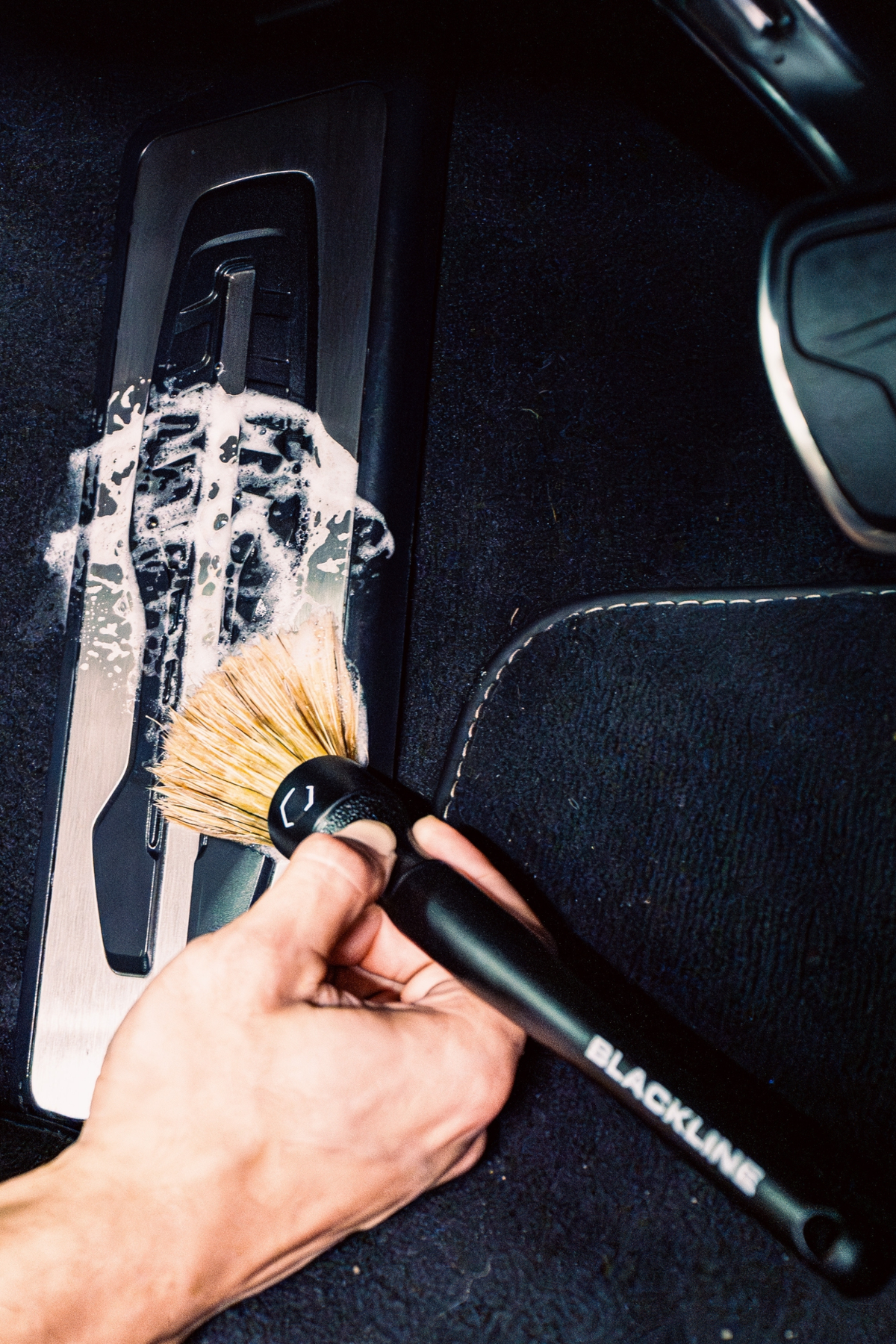 Blackline boar's hair detailing brush set product detail 6
