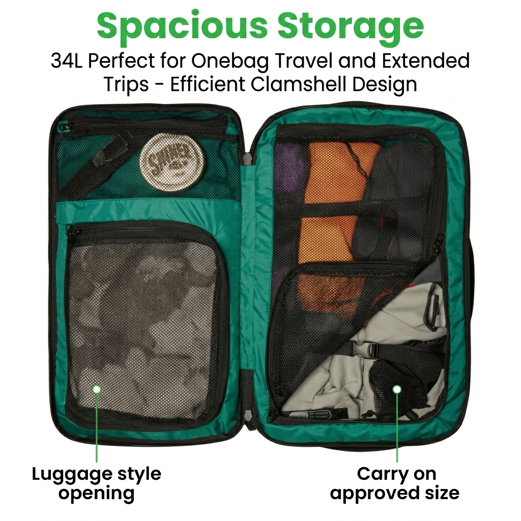 COR Surf Island Hopper 2.0 Travel Backpack – 28L & 34L