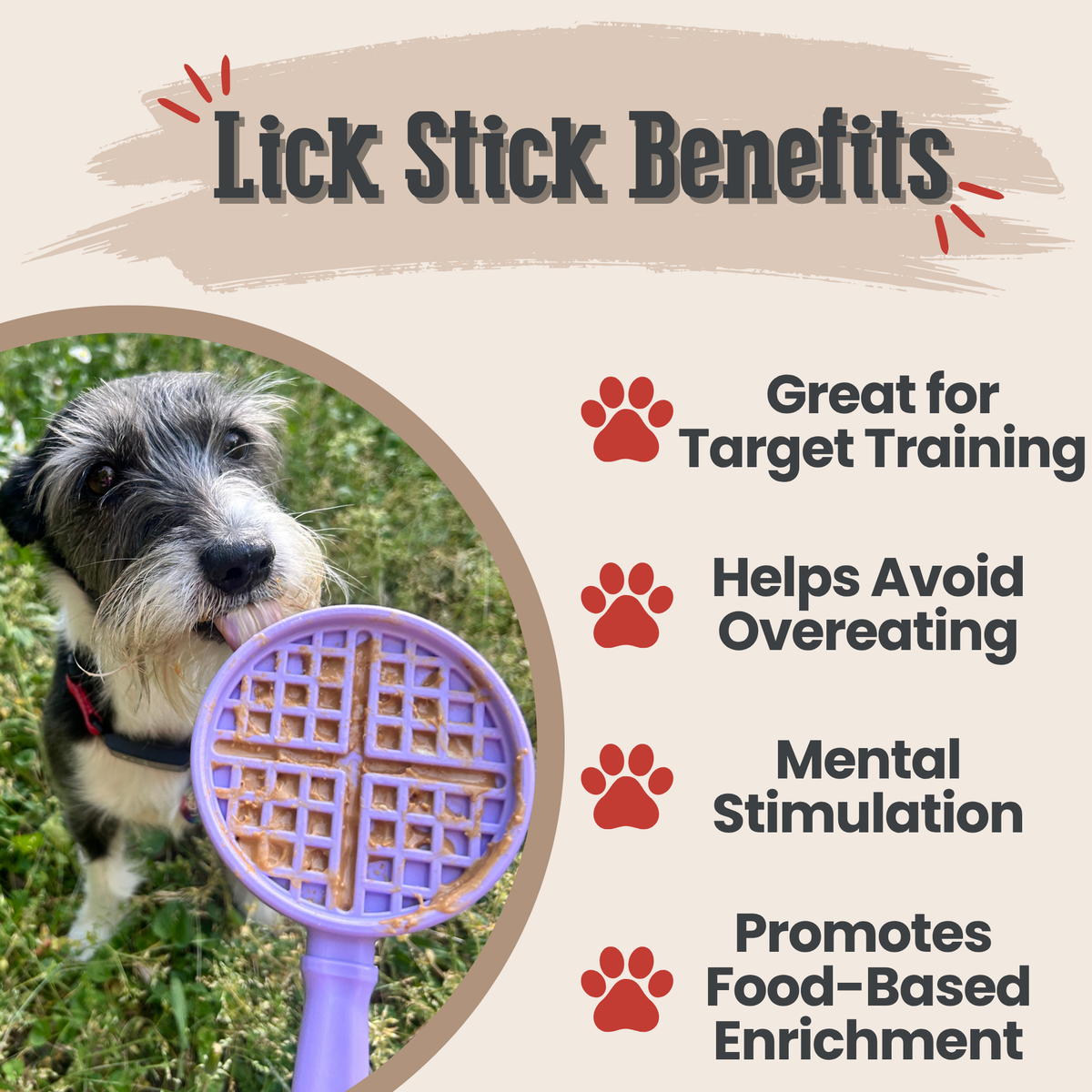 Lick Sticks Interactive Dog Enrichment Toy
