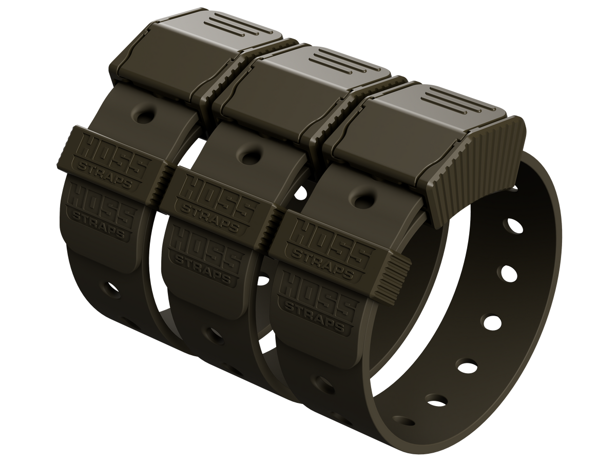 Hoss Straps 12-Inch Gear Straps