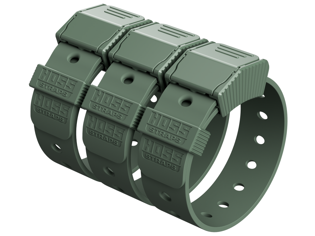 Hoss Straps 12-Inch Gear Straps