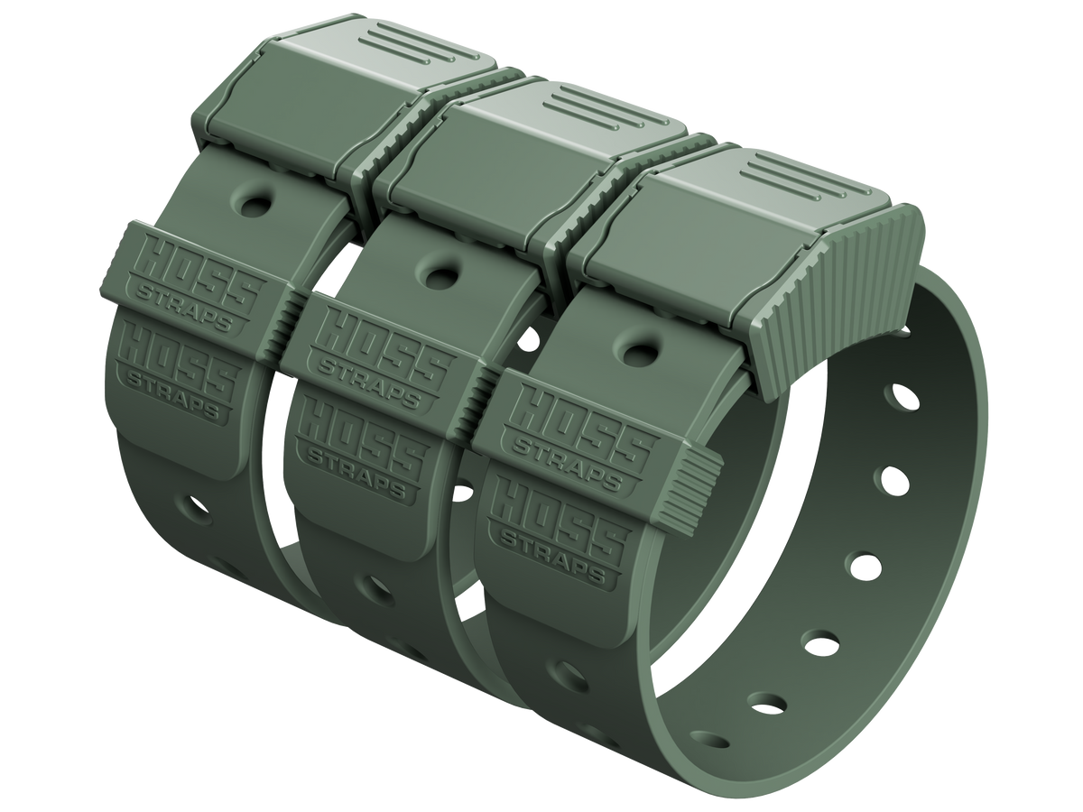 Hoss Straps 12-Inch Gear Straps