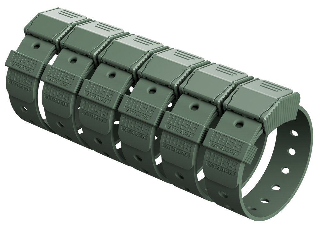 Hoss Straps 12-Inch Gear Straps