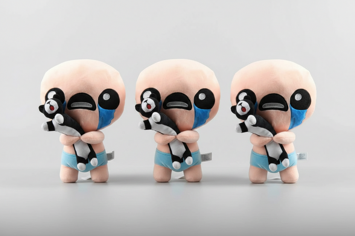 The Binding of Isaac Plush Toys – Isaac & Black Cat