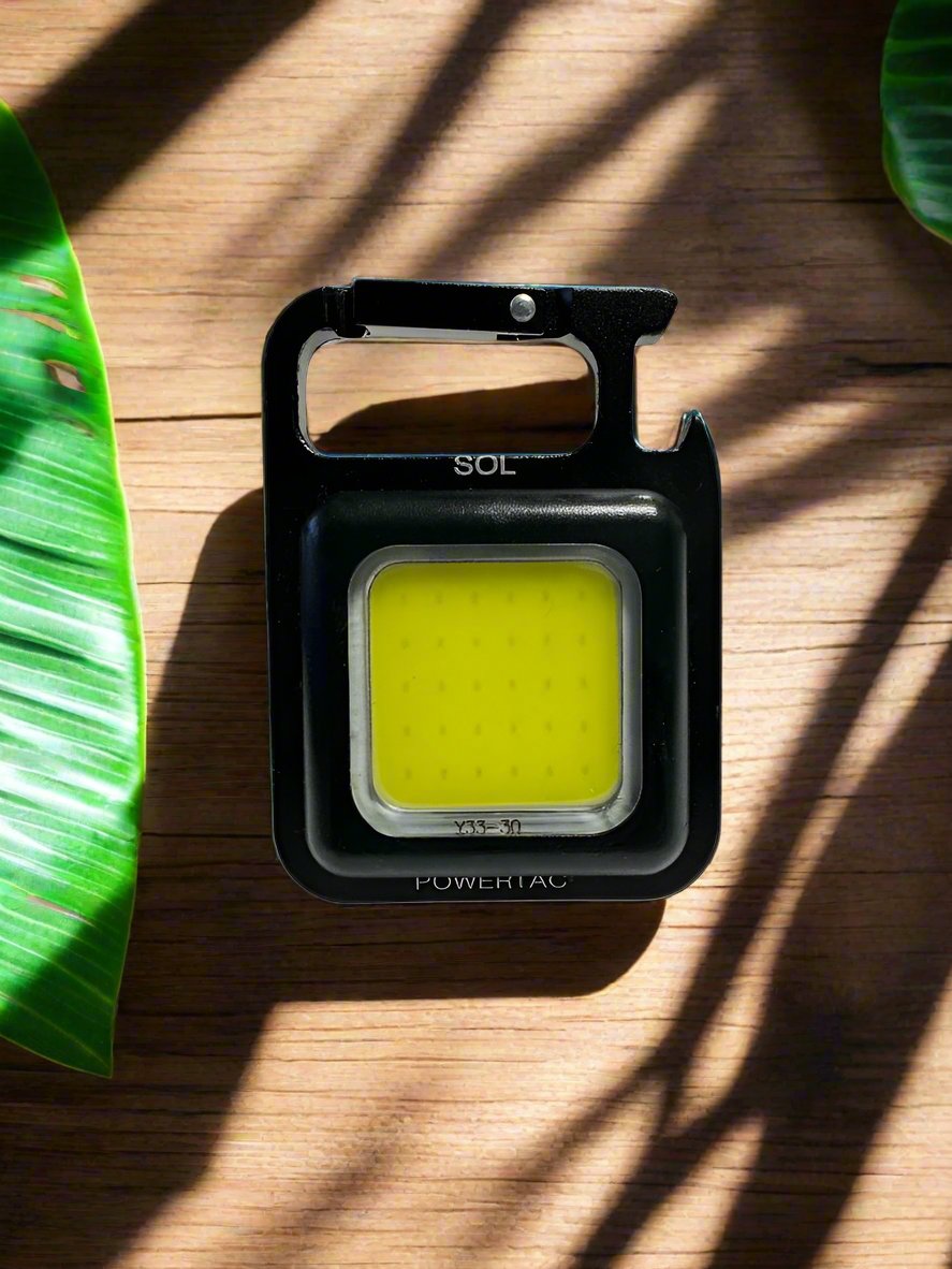 SOL- LED Rechargeable Keychain Light