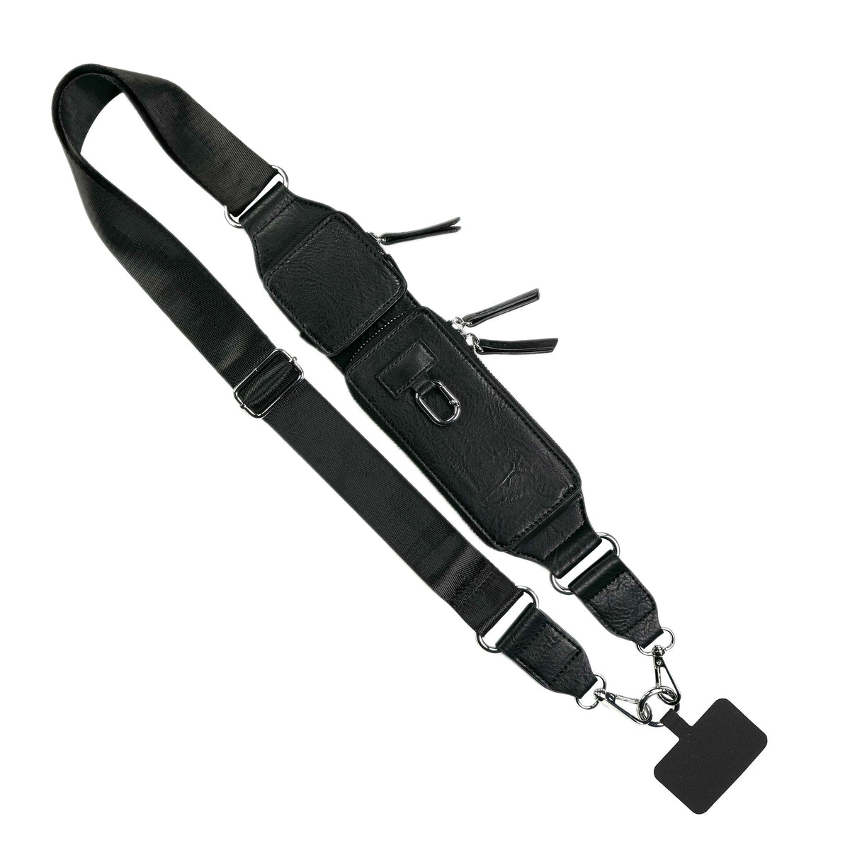 Zip & Clip RFID Crossbody Bag