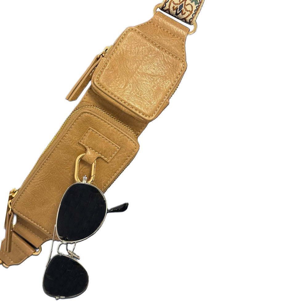 Zip & Clip RFID Crossbody Bag