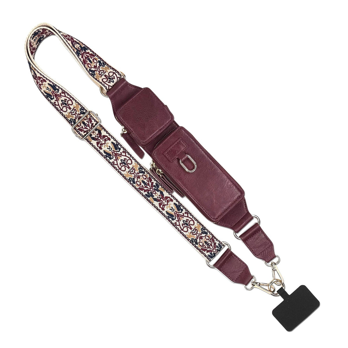 Zip & Clip RFID Crossbody Bag