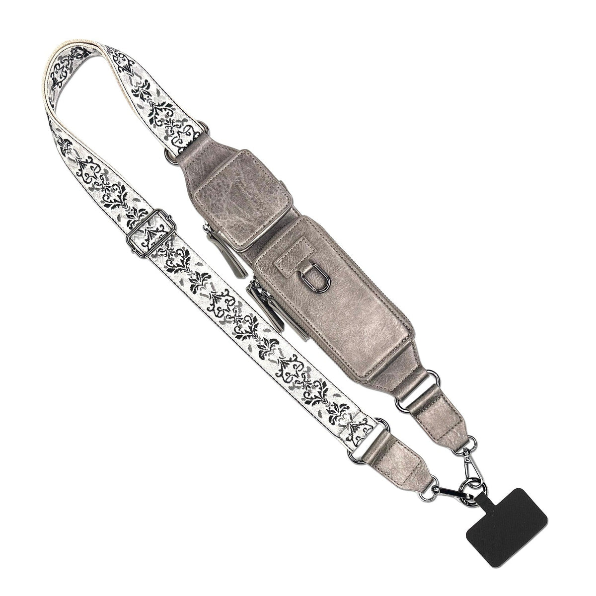 Zip & Clip RFID Crossbody Bag