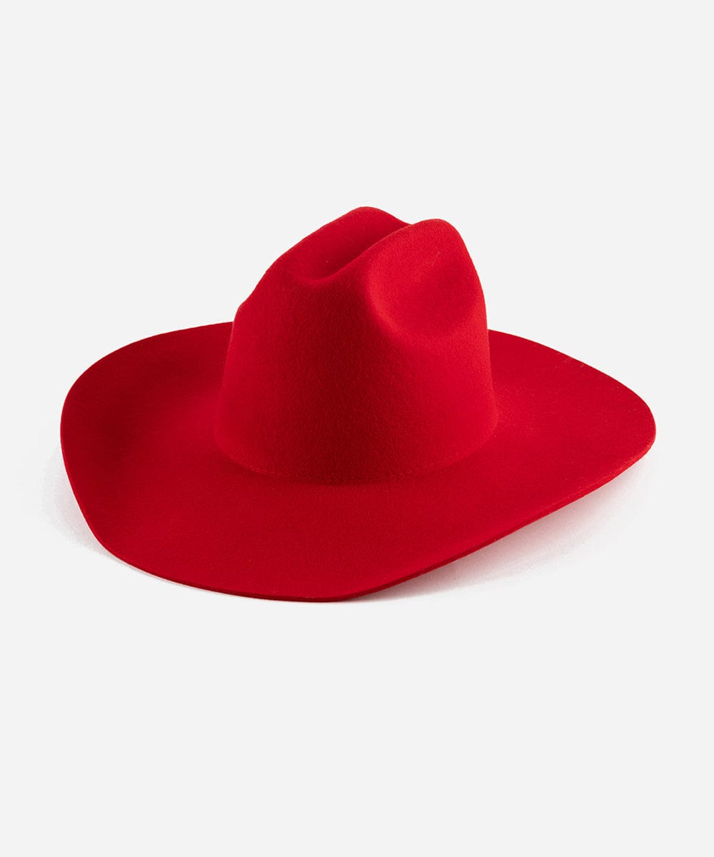 Teddy Cattleman Felt Cowboy Hat