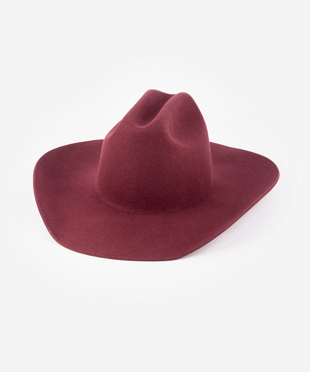 Teddy Cattleman Felt Cowboy Hat
