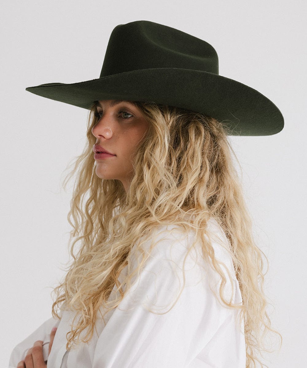 Teddy Cattleman Felt Cowboy Hat