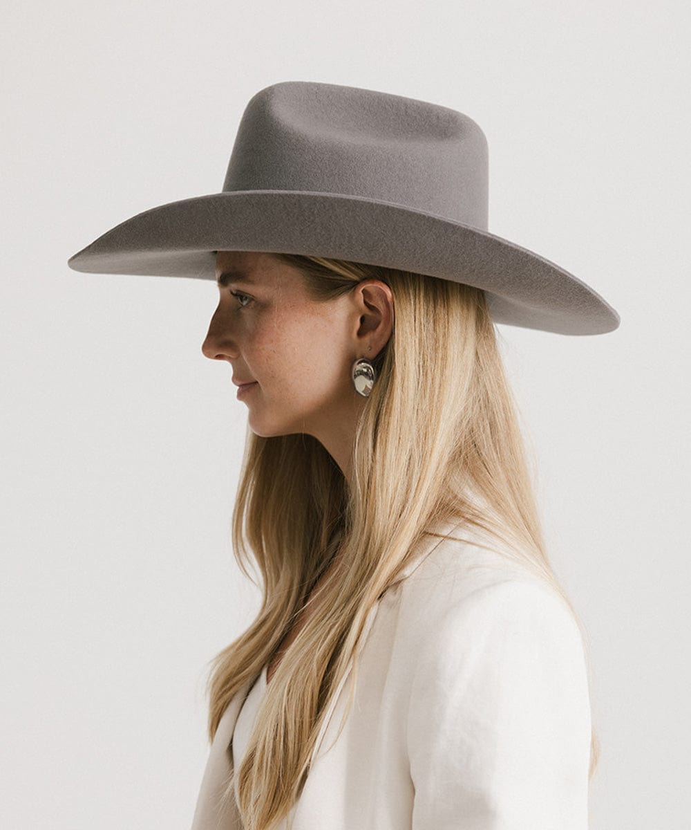Teddy Cattleman Felt Cowboy Hat