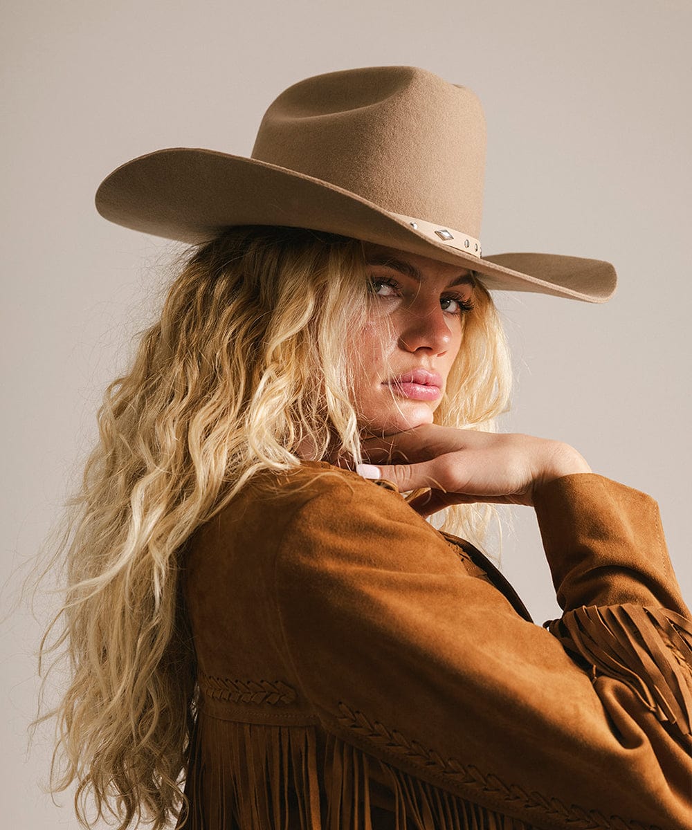 Teddy Cattleman Felt Cowboy Hat