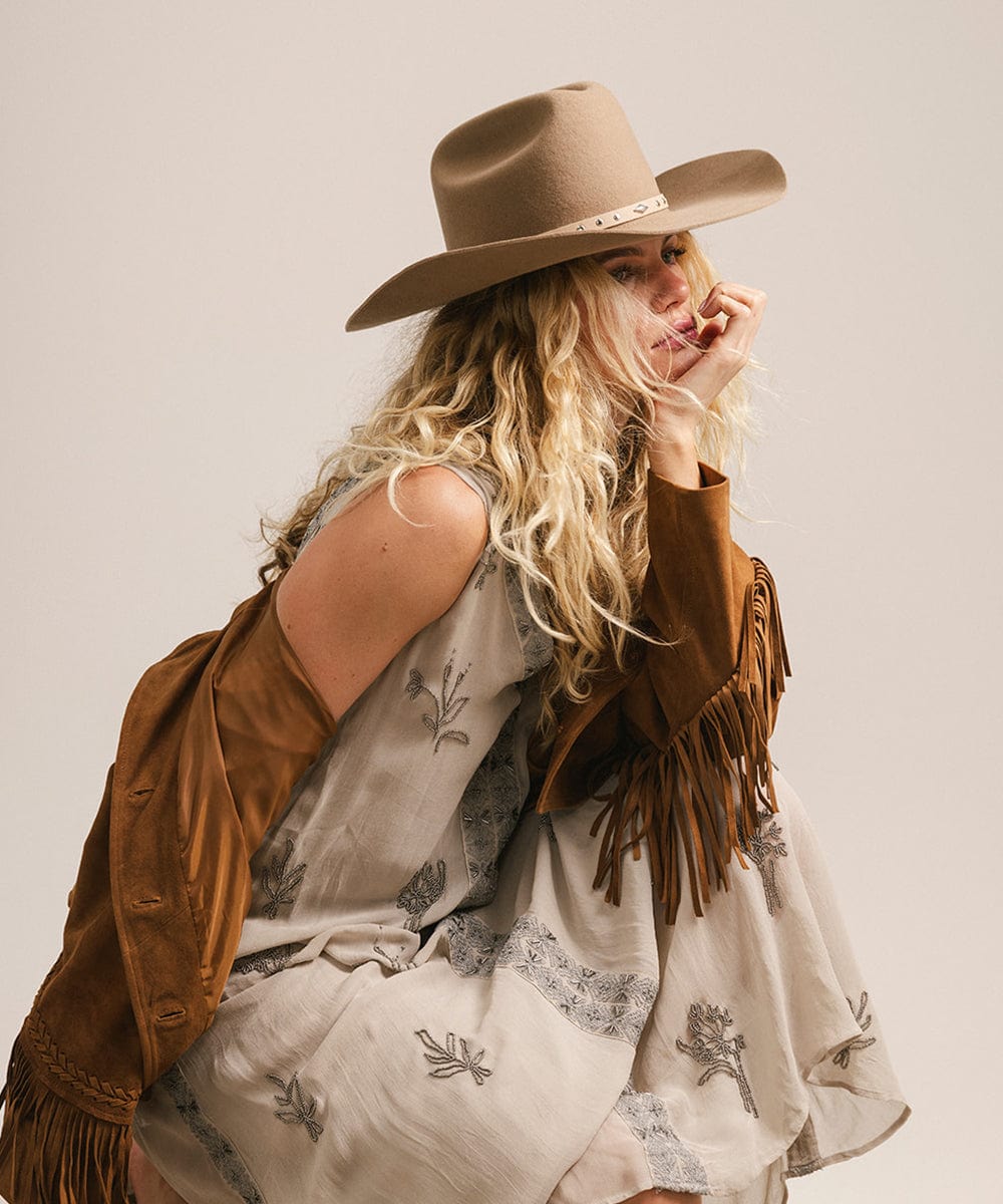 Teddy Cattleman Felt Cowboy Hat