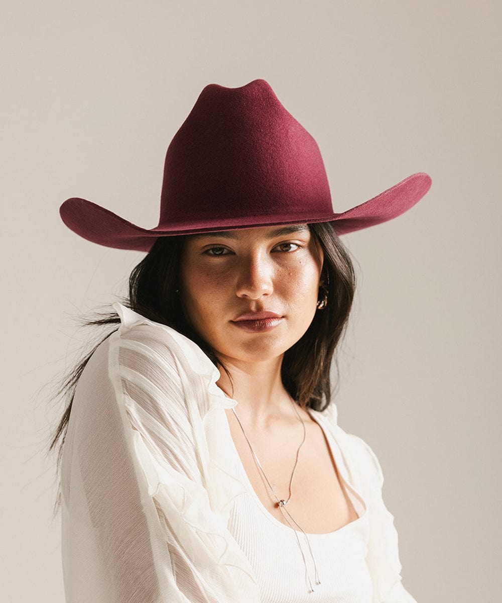 Teddy Cattleman Felt Cowboy Hat