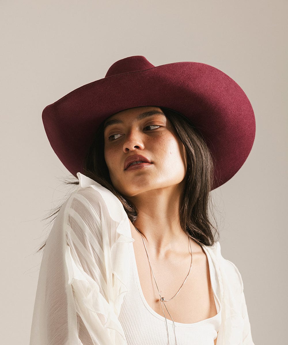 Teddy Cattleman Felt Cowboy Hat