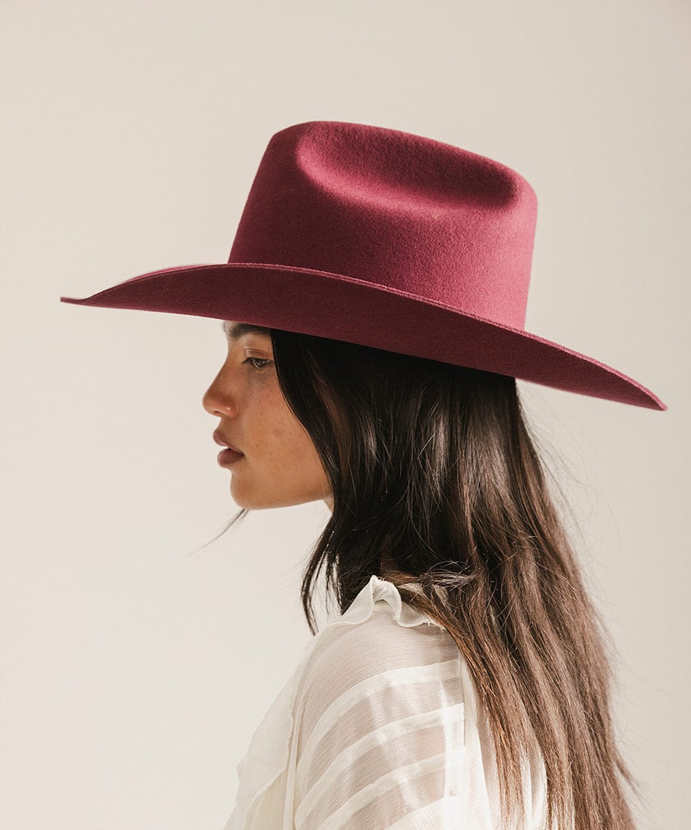 Teddy Cattleman Felt Cowboy Hat