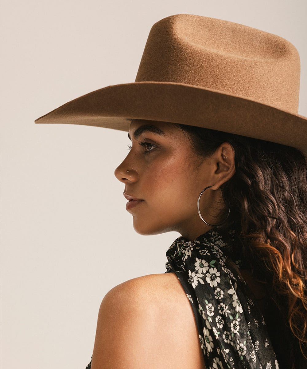Teddy Cattleman Felt Cowboy Hat