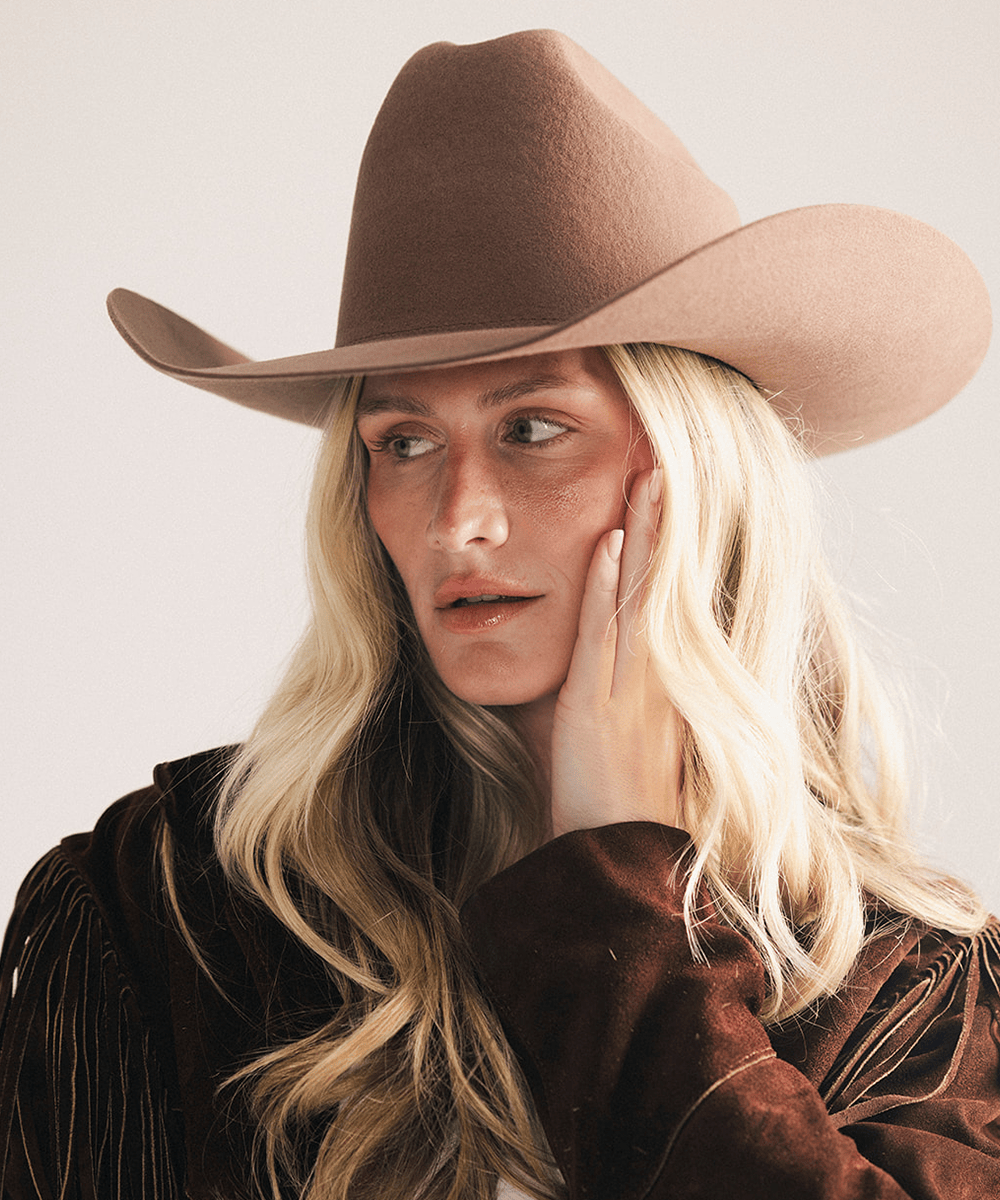 Teddy Cattleman Felt Cowboy Hat