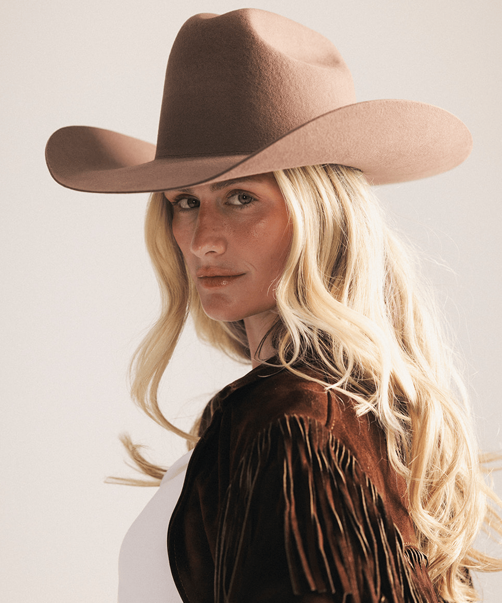 Teddy Cattleman Felt Cowboy Hat