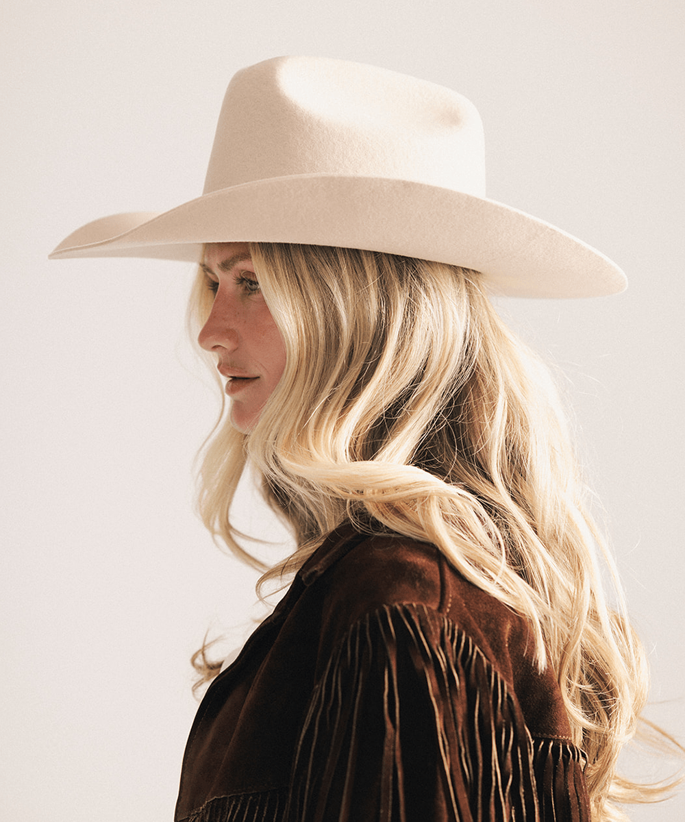 Teddy Cattleman Felt Cowboy Hat
