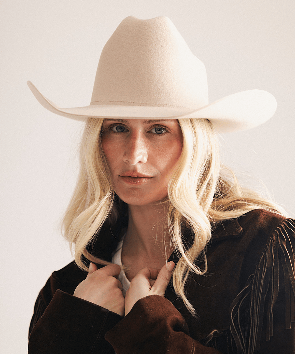 Teddy Cattleman Felt Cowboy Hat