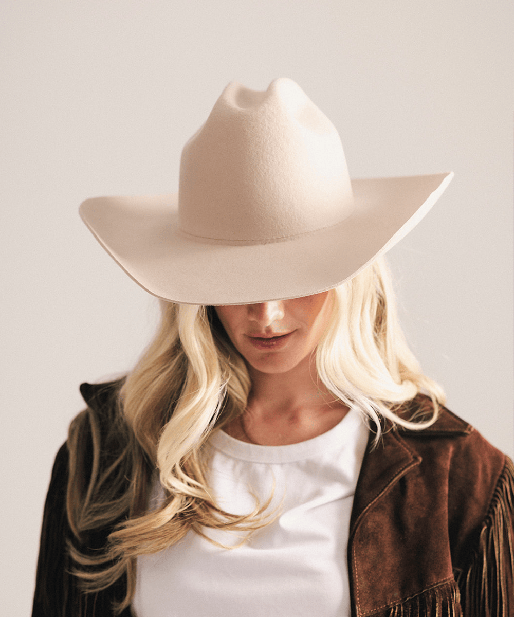 Teddy Cattleman Felt Cowboy Hat