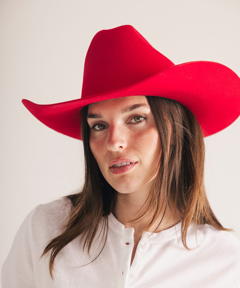 Teddy Cattleman Felt Cowboy Hat