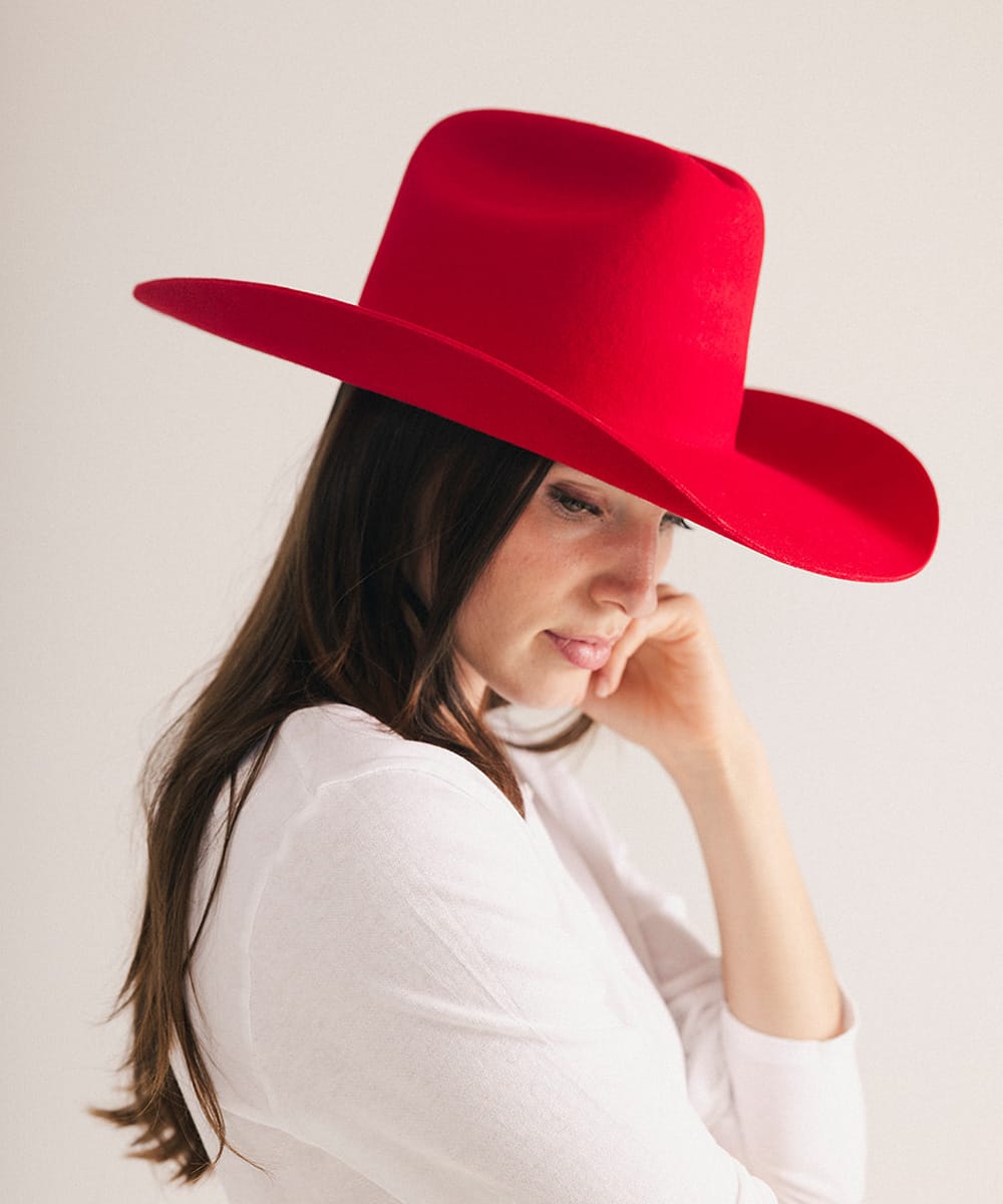 Teddy Cattleman Felt Cowboy Hat