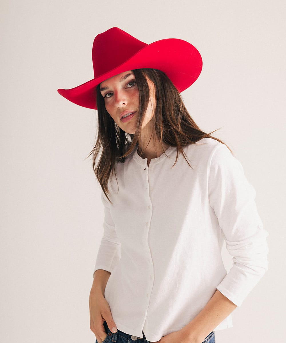 Teddy Cattleman Felt Cowboy Hat