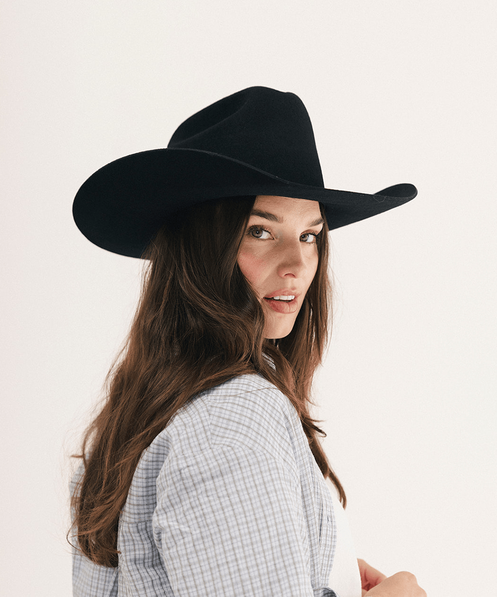 Teddy Cattleman Felt Cowboy Hat