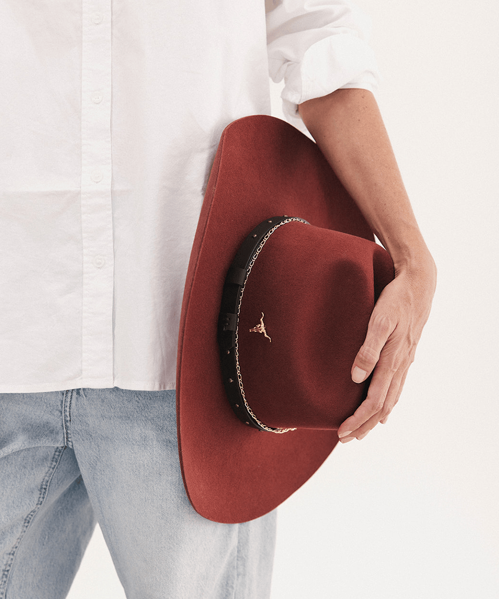 Teddy Cattleman Felt Cowboy Hat