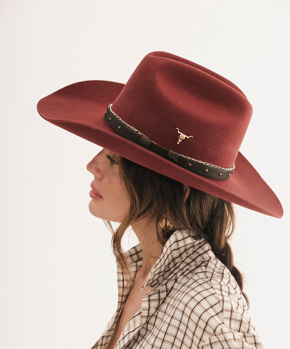 Teddy Cattleman Felt Cowboy Hat