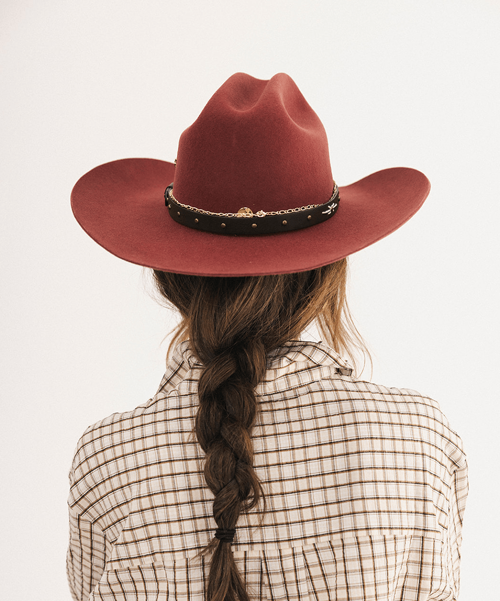 Teddy Cattleman Felt Cowboy Hat