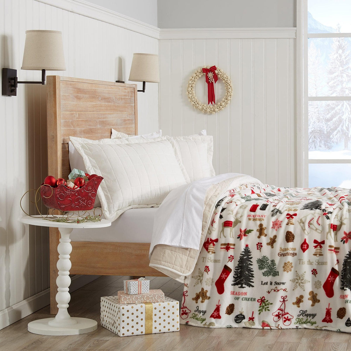 Pearl Collection Velvet Plush Throw Blanket