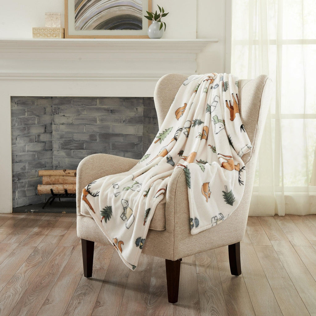 Pearl Collection Velvet Plush Throw Blanket