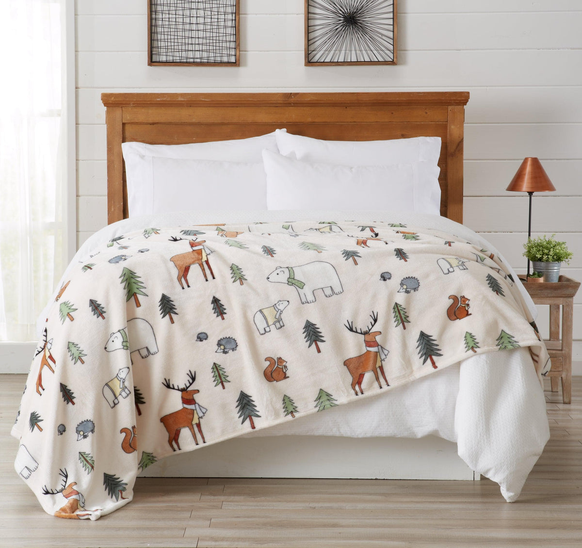 Pearl Collection Velvet Plush Throw Blanket