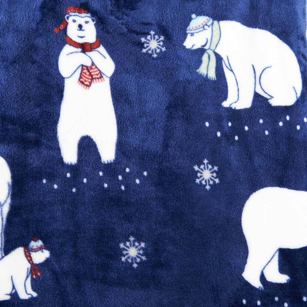 Pearl Collection Velvet Plush Throw Blanket