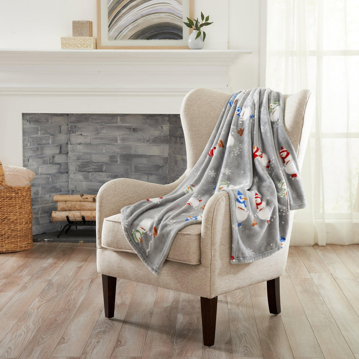 Pearl Collection Velvet Plush Throw Blanket
