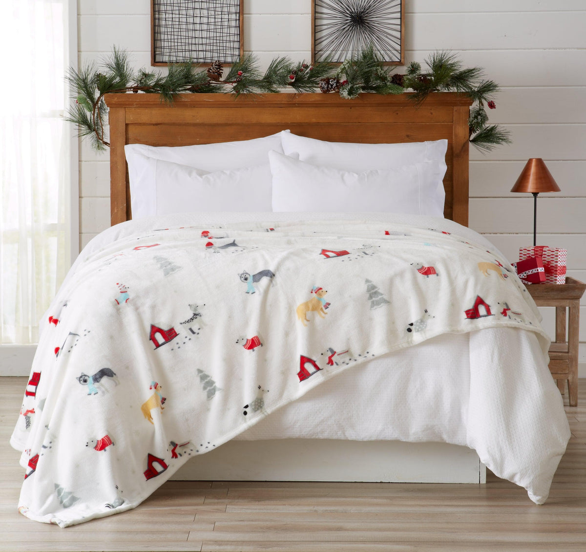 Pearl Collection Velvet Plush Throw Blanket