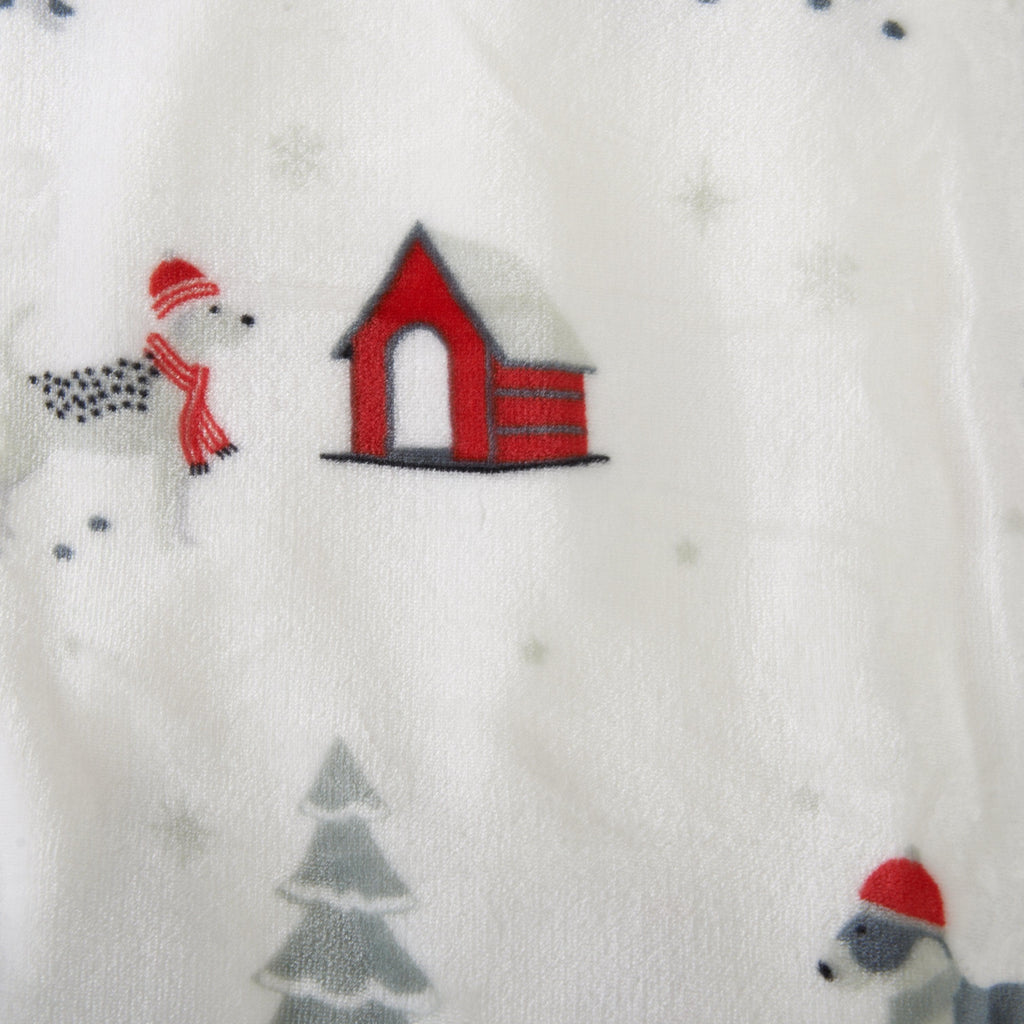 Pearl Collection Velvet Plush Throw Blanket