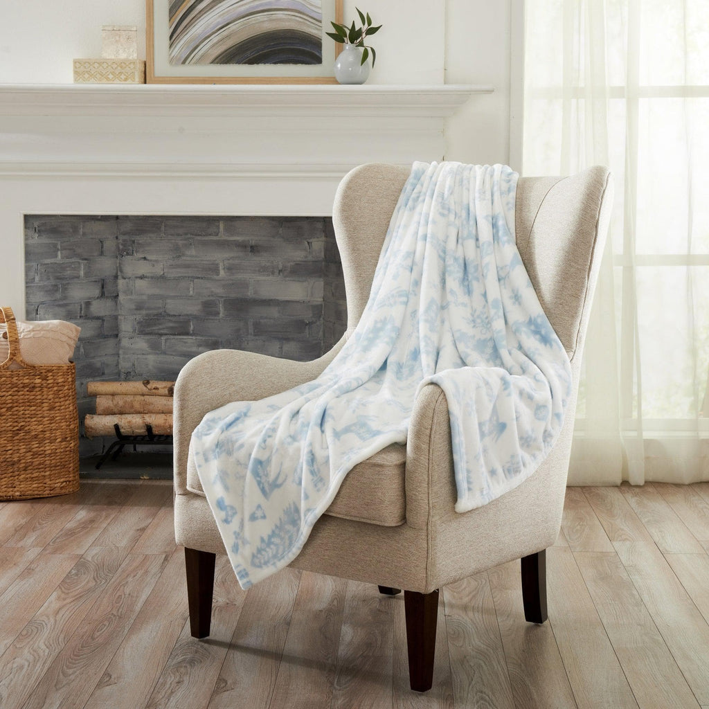 Pearl Collection Velvet Plush Throw Blanket