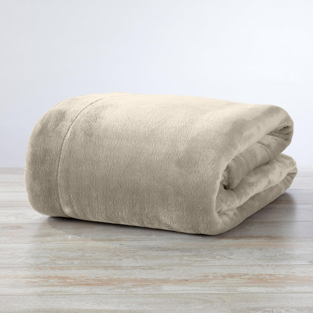 Velvet Plush Sherpa Luxury Bed Blanket - Kinsley Collection
